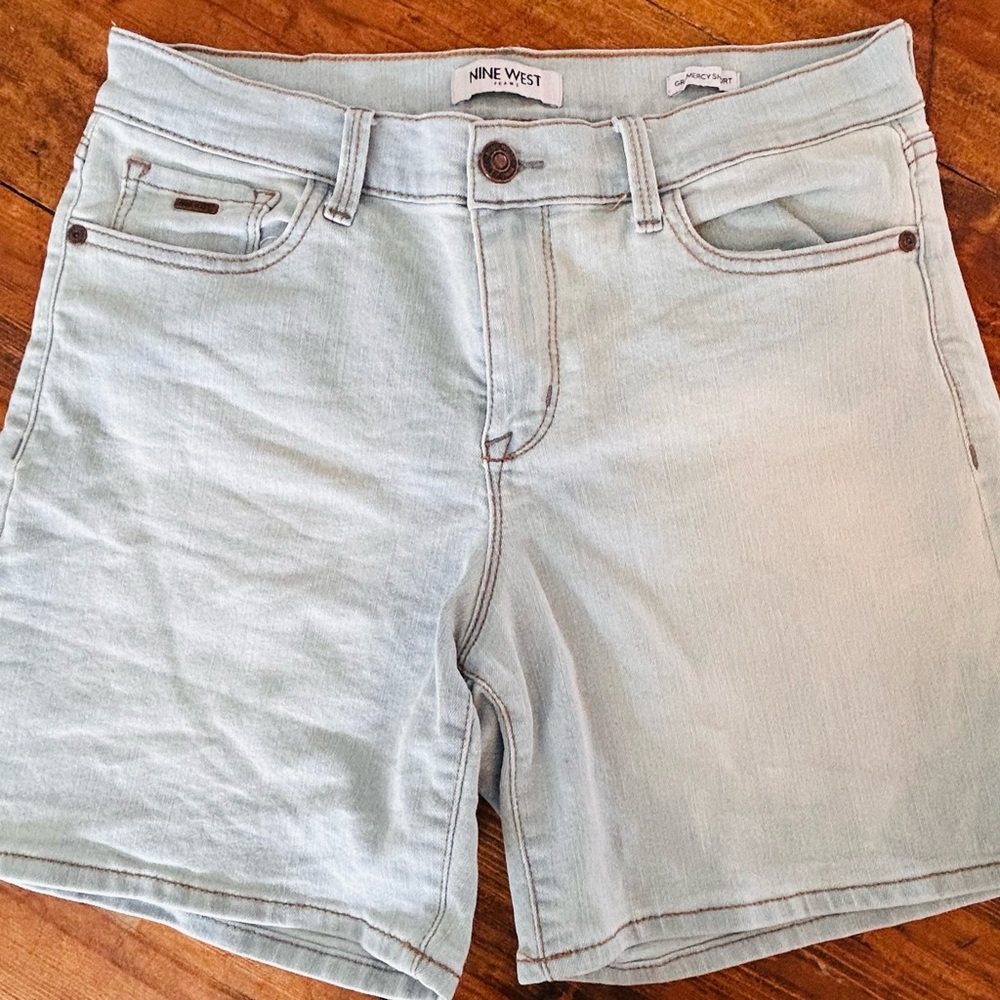 Nine West Denim Blue Women's Jean Shorts